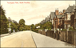 Torrington Park, Finchley 1914