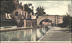 Canal Bridge, Acton Lane c1910