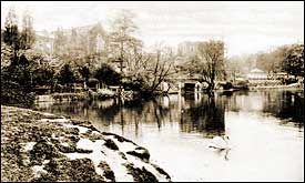 Vale of Health Pond Hampstead Heath 1905
