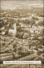 Hampstead, arial view