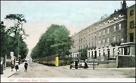 Highbury Park Terrace 1910