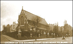 Church of the Sacred Heart, Quex Road, South Hampstead c1910