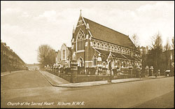 Church of the Sacred Heart, Quex Road, South Hampstead c1910