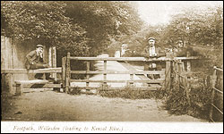 Footpath leading to Kensal Green (now off Chamberlayne Road) c1910