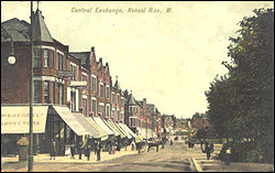 Central Exchange, Chamberlayne Road, Kensal Rise 1906