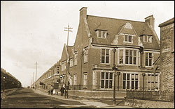 Bathurst Gardens and Kensal Rise Library c1910