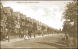 Kempe Road, Queens Park 1921