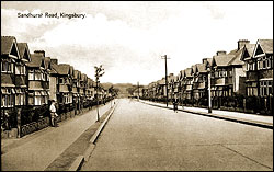 Sandhurst Road Kingsbury 1935