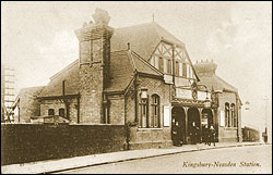 Kingsbury Neasden Station, c1910
