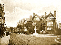 The corner of Willesden Lane and Walm Lane c1910