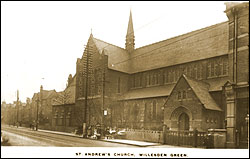 St.Andrews Church, Willesden Green, 1917