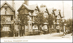 Park Houses, Willesden Green 1904
