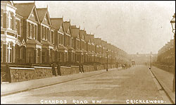 Chandos Road, Willesden 1911