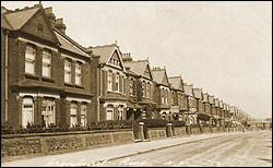 Chandos Road, Willesden 1904