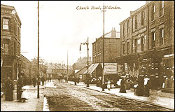 Church Road, Willesden c1910