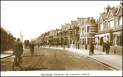 Melrose Avenue, Willesden, 1911